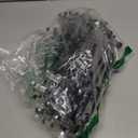 Pants Hangers with Clips Adjustable Heavy Duty Non-Slip Skirt Hangers, Space Saving Clips for Trousers, Jeans, Shorts & Kids Clothes (20 Pack, Black)