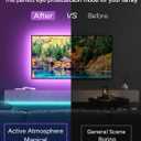 GANZQH 20FT Led Lights for TV, TV Backlight for 32-80 Inch, USB Led Light Strip with Remote, App Control, RGB Strip TV Lights Music Sync Color Changing, Led Lights for Room Gaming Accessories