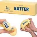 Large Slow Rising Butter Squishy Sensory Squeeze Toy  9.5 Inch Soft Giant Fidget Toy for Focus Play, Cute Party Favor Gift Desk Toy, Stress Balls, Large & Small Size