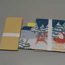 30 Pack Christmas Money Holders for Cash, 6 Merry Xmas Designs Christmas Money Cards with Envelopes & Stickers for Cash Gift Cards