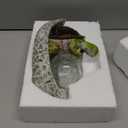 Rezpuao Garden Statue of Turtle, Garden Decor Tortoise Figurine, Turtle Outdoor Statue, Solar Tortoise Decor for Patio, Balcony, Yard, Lawn Ornament, Perfect Gardens Gift