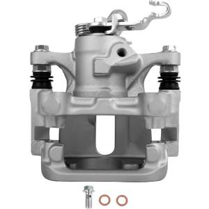 SCITOO 19B7273 Rear Right Passenger Side Brake Caliper Fits For Volkswagen For Golf 2015-2020,For Golf SportWagen 2015-2018,For GTI 2017-2018,For Passat 2015-2020, With Bracket,1PC