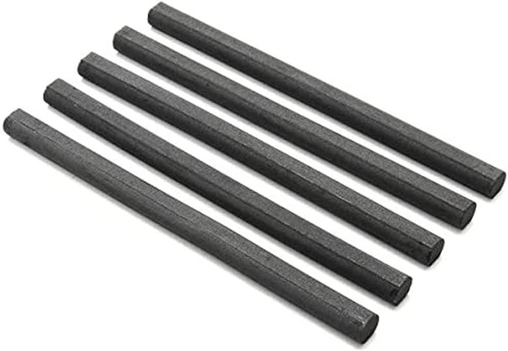 CynKen 5pcs 10x140mm Ferrite Rod Bar Loopstick for Radio Antenna Aerial Crystal About 0.4"x5.5"