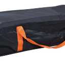 Sunnydaze Large Duffle Bag - Long Camping Bag for Tent or Equipment - Canopy Replacement Storage - Heavy-Duty - Black - 54 Inch