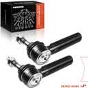 A-Premium 2 x [5.520 Inch] Front Outer Tie Rod Ends, Compatible with Chevy & GMC & Cadillac - 2007-2014 - Silverado 1500, Tahoe, Suburban, Avalanche, Sierra 1500, Yukon (XL 1500), Escalade (ESV & EXT)