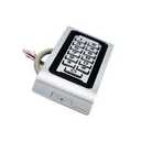 Standalone IP68 Waterproof RFID Access Control Keypad Metal Card Reader + 10pcs 125KHz Proximity Keychains WG26 2000 Users for Home/Office