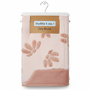 Ultra-Soft and Luxurious Baby Blanket | 30x40 inch | Double Sided Sculpted Design on Fleece with Sherpa Backing 