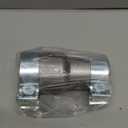 2 to 2.5 Inch Exhaust Adapter, 2" ID to 2.5" ID Exhaust Reducer Connector Pipe with Clamp