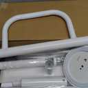 Stander Wonder Pole Lite, Adjustable Floor to Ceiling Safety Grab Bar with Security Support Handle for Fall Prevention, Tension Mounted Transfer-Pole for Adults, Seniors, and Elderly, White