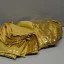 10 Packs 12 x 72 inches Gold Sequin Table Runner, Glitter Runner for Birthday Party Supplies Wedding Holiday Celebration Baby Shower Engagement Anniversary Decor