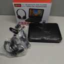 GPX PDB1077B 10in Bt Portable DVD Player Wl Perp Bt Headphones