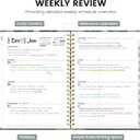 2026 Planner, Weekly and Monthly Planner for Women, January 2026 - December 2026, Hardcover 2026 Calendar Planner Book with Tabs, Inner Pocket, Spiral Bound, Perfect for Office Home School Supplies - A5 (6.3" x 8.5"), Citrus Bloom