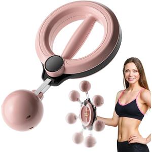 Arm Workout for Women and Men, 360 Hand-Crank Forearm Trainer, Shoulders and Arm Muscle Training Fitness Equipment, Chest Trainer and Forearm and Wrist Hand Exerciser, Home Workout Equipment (white)