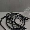 mocomax Basketball Return Attachment, 180 Rotatable Basketball Rebounder with 3 Stable Large Hooks for 18" Rim, Basketball Training Accessories for Outdoor & Indoor Solo Play & Practice (Black)