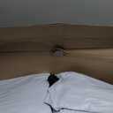 Wilwolfer 4 Pack Kids Teepee Tent with Inflatable Airbeds - Play Tent with Star Lights, Colorful Flags  Foldable Toddler Sleepover Party Supplies Gifts(White)