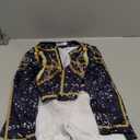 Girls Fashion Singer Outfit Youth Halloween Clothes Party (11-12 Years)