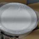 100 pcs 10 Inch White Plastic Plates, Disposable Plates for Thanksgiving
Sturdy BPA-free disposable plates. Durable & break-resistant. Ideal for picnic, Thanksgiving, birthdays, and events.