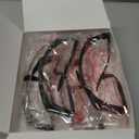 Safety GlassesClear Anti-Fog Goggles Over-Spec Glasses Protective Eye Wear Industrial Approved Wide-Vision4 PACK