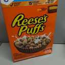 REESES PUFFS Chocolatey Peanut Butter Cereal, Kid Breakfast Cereal, Giant Size, 29 oz (EXP 01/17/26)