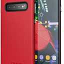 Crave Dual Guard Red Galaxy S10 Case - Shockproof, Dual Layer Protection for Samsung S10