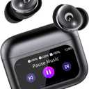 VEKJ Sleep Headphones Small Design for Side Sleepers, Clear Call Sleep Earbuds,Waterproof Earphones 2026 Black
