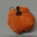 12 Pcs Thanksgiving Pumpkin Hanging Ornament 2 Inches Velvet Thanksgiving Fall Tree Decorations Fabric Small Tree Decorations for Farmhouse Harvest Autumn Home Party Decor(Neutral) (Classic Colors)