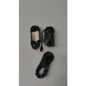 CellCandy Extended Length Charge and Sync Cable - Black For Micro USB, For USB C to USB C, For Apple Lightning, 6.5t.