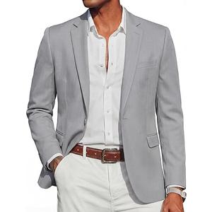 COOFANDY Mens Casual Blazer Slim Fit Sport Coats One Button Stylish Business Suit Jacket, Large