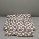 2 Packs Small Animal Bed Mat, Soft & Warm, Suitable for Guinea Pig, Hamster, Rabbit, Rat and Bearded Dragon (XX-Large(19.7''x15.7''), Heart Brown)