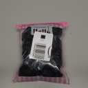 Curly Drawstring Ponytail Extension for Black Women 16 Inch Afro Kinky Curly Ponytail Drawstring Hair Extensions Synthetic Pony Tails Hairpiece for Daily Use(1B)