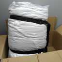 MASVIS King Size Dual Layer 4 Inch Memory Foam Mattress Topper, 2 Inch Gel Memory Foam and 2 Inch Cooling Pillow Top Mattress Pad Cover for Back Pain, Medium Support