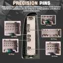 Driver Side Master Power Door Window Control Switch Cover Bezel Assembly Fit Chevy Chevrolet Silverado Gmc Sierra 1500 2500 2500HD 3500 2003 2004 2005 2006 2007 Replaces 15883320 DWS241