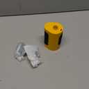 Portable Air Pump for Inflatables, 4000mAh Ultra Fast Air Mattress Pump with Advanced Heat Dissipation, 3 Nozzles Electric Air Pump Inflate Deflate for Sleeping Pads, Pool Floats (Yellow)