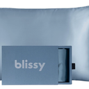 Blissy Silk Pillowcase - 100% Pure Mulberry Silk - 22 Momme 6A High-Grade Fibers - Silk Pillow Cover for Hair & Skin - Regular, Queen & King (Matcha, Queen)