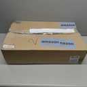 Blue Beach Ocean Flower Canva Wall Art Coastal Seascape Floral Vase Poster Picture Starfish Conch Theme Painting Rustic Shell Print for Bedroom Bathroom Living Room Office Wall Decor Framed (16"L x 24"W)