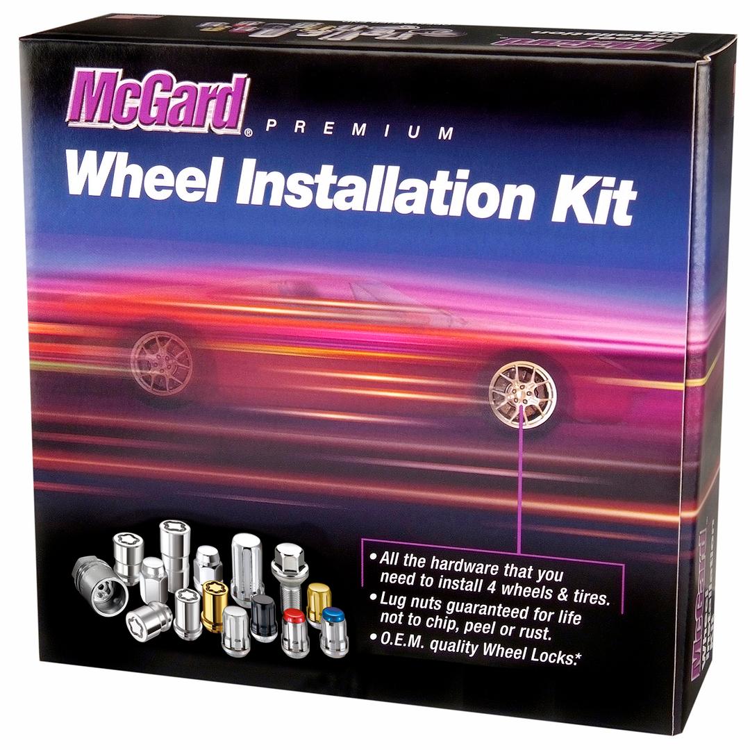  Milwaukee Chrome SplineDrive Wheel Installation Kit - for 5 Lug Wheels