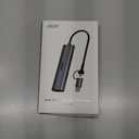 Acer USB to Ethernet Adapter, USBC Hub Ethernet 1Gbps with 3*USB 3.0, Aluminum Heat Dissipation, Driver Free, USB to Network Adapter for Windows 10, 8.1, Mac OS, Laptop, MacBook Pro, iPad, XPS, etc