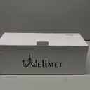 Wellmet Beige 14"x14"x15" inches Lampshade, Required Assembly for Table Lamp, Bedside Lamp, Floor Lamp, Fabric Drum Lampshade Classic Modern Style, Metal Spider Fitter