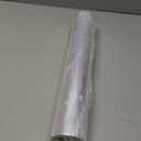 Seajan 32 in x 200 ft Iridescent Cellophane Wrap Roll, Rainbow Wrapping Paper Holographic Cellophane Wrap for Baskets Flower Bouquet DIY Treats Christmas Gifts Wrapping(Red and Golden Iridescence)