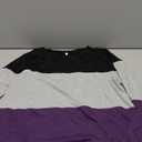 CRAZY GRID Womens Trendy Long Sleeve Shirts Casual Loose Soft Sweatshirt Fall Tops, Medium