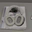 NC95 Hybrid Active Noise Cancelling Headphones with Knob Control, 120H Playtime Over Ear Headphones Wireless Bluetooth 6.0, App Control, Hi-Res Audio, Comfort Fit, Clear Calls for Travel/Workout (Silver)