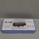 Computer Speakers for Desktop Monitor,Single Speakers for Desktop PC,Laptop Speaker with Loud Sound,Volume Control Easily Clamps to Monitors(USB-C to USB Adapter Included) (Black)