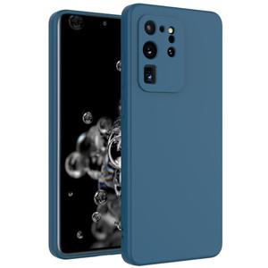 Pack of 2 WOGROO for Samsung Galaxy S20 Ultra Case Dark Blue, Scratch Resistant with Soft Touch, Slim Thin Phone Cover for Samsung Galaxy S20 Ultra, Dark Blue 