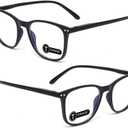 TERAISE Ultralight Reading Glasses for Women and Men Reading Glasses with Blue Light Blocking Anti-Eye Fatigue