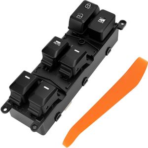 93570-1W155 Front Left Driver Side Power Window Door Lock Switch for 2012-2015 KIA Rio Replaces# 935701W155 R9ITI 641-10755