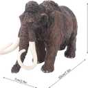 Children Animal Model, Plastic Kids Statue Cute RealisticToy Simulated Figurine Toys Model for Animal Collection (Ancient Mammoth) Mammoth Toy Mammoth Toy Woolly Mammoth Toy Mammoth Figurine Toy