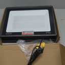 150W Warm White Outdoor LED Flood Lights, 3000K 18000LM IP66 Waterproof, Garden Garage, Court, Shop Exterior Security Floodlights 2 Pack