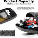 Bicycle Seat Bag Water Proof,Bike Pack Under Seat,Wedge Saddle Bag for Bike,Cycling Accessories