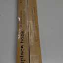 Uten 32 Inch Fire Pit Poker Stick, fire Poker for fire Pit, Black Solid Steel, Wood Stove, Log Grabber, Camping Tool, Outdoor and Indoor Fireplace Stoker