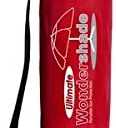 Wondershade Ultimate Portable Sun Shade Umbrella Lightweight Adjustable Outdoor Patio & Beach Umbrella with Tripod Base (Red)